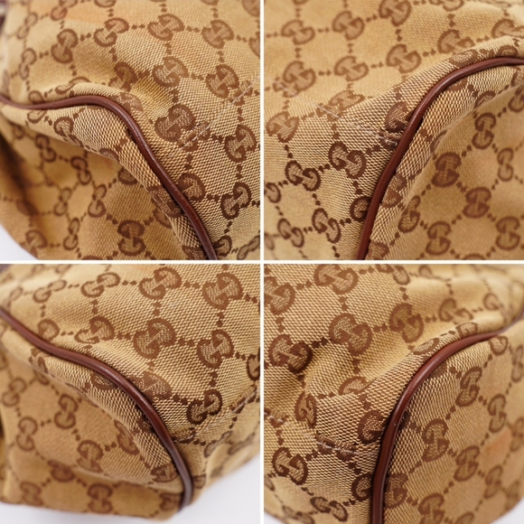 AT28❤️Gucci GG Monogram Canvas Sukey 2 Way - Picture 11 of 15